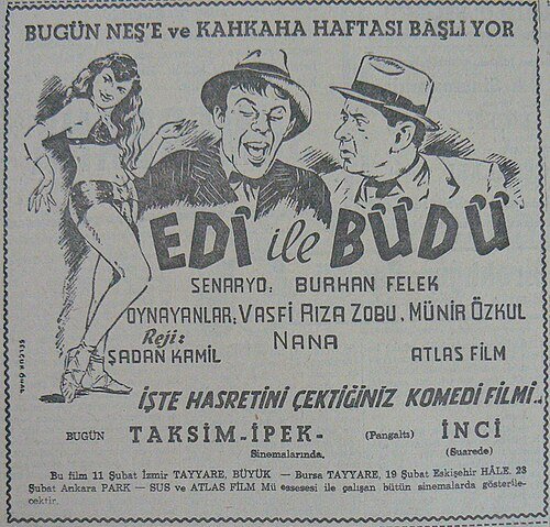Edi and Büdü are Theater Actors (Edi ile Büdü Tiyatrocu)