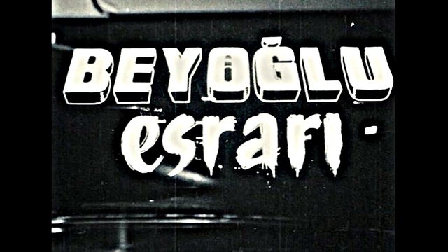 Beyoğlu Esrarı