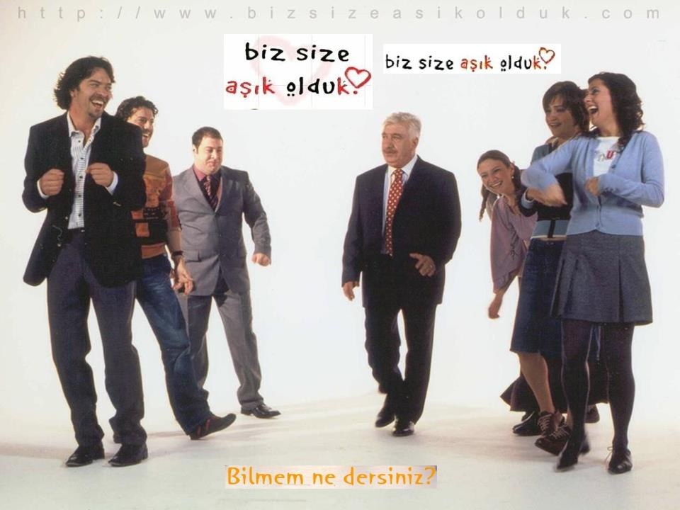 Biz Size Aşık Olduk