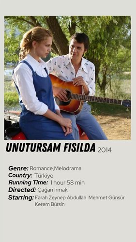 Whisper If I Forget (Unutursam Fısılda)