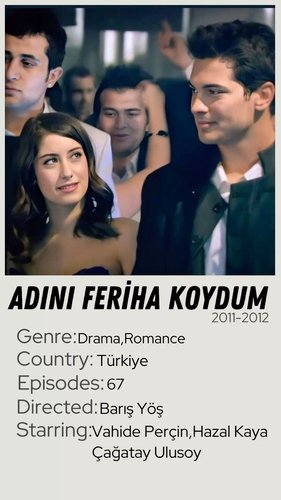 أسميتها فريحة (Adını Feriha Koydum)